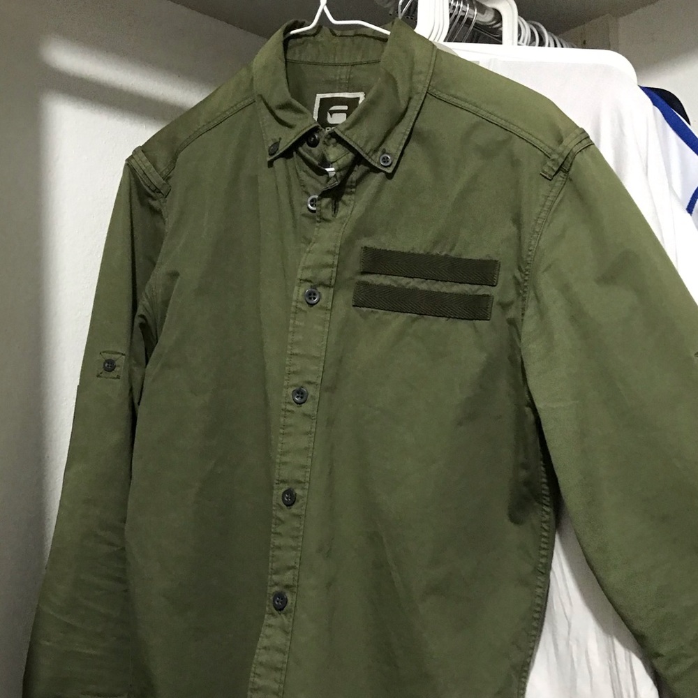 G-Star military style button up